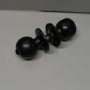 Fingerprint Door LockFingerprint and Keypad Input Smart Door knob, App Controlled Biometric Door Lock, Keyless Entry, Bedroom, Office, Hotel, Apartment Auto Door knob (Black)