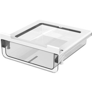 vacane Under Cabinet Organizer, Spice Organizer for Drawer Under Shelf Storage Drawer Pull Out, Under Cabinet Basket Hanging Holder for Cupboard Cabinet Pantry