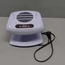 Nail Dryer for Regular Polish, 200W Nail Drying Fan with Sensor and Hot and Cool Air for Home Use