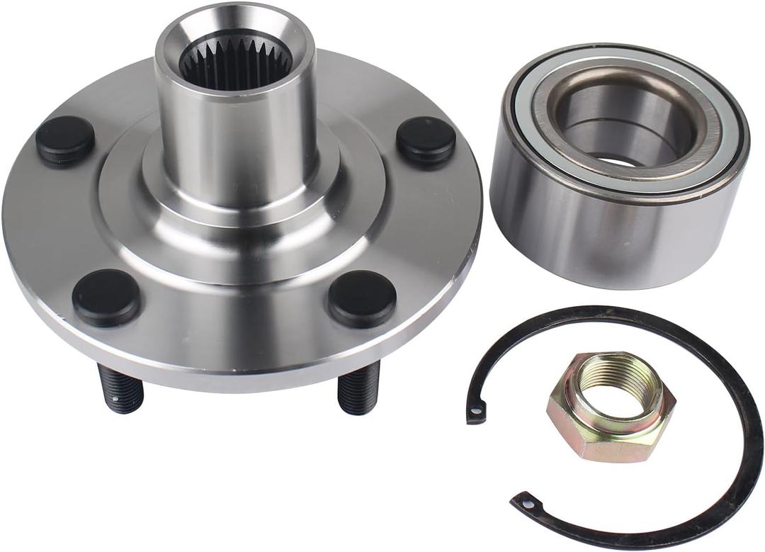 PAROD BR930558K Front Wheel Hub & Bearing Assembly Fit for 2007-2012 Dodge Caliber, 2007-2013 Jeep Compass/Patriot Passenger and Drive Side