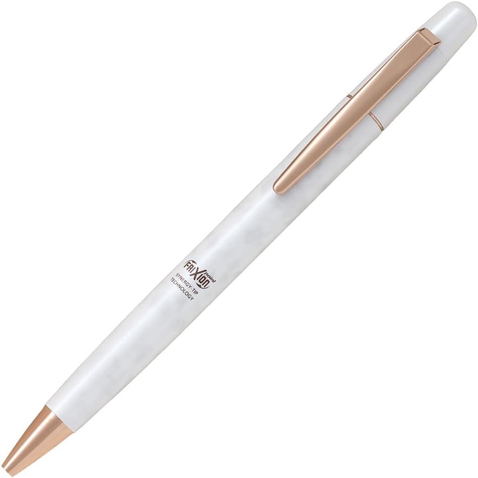 Pilot Ballpoint Pen Frixion Point Knock Biz - 0.4mm (Marble White)