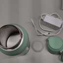 Momcozy Portable Bottle Warmer for Travel  Dual Heating Modes for Breast Milk & Water, Portable Milk Warmer with Fast Heating & Long Battery Life, 17 Ounces Large Capacity to Meet Your All-Day Needs (Gradual Change of Green)