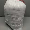 ROSGONIA Oversized King Comforter White, 3pcs(1 Boho Comforter & 2 Pillowcases) Soft Lightweight Oversized King Size Comforter Sets All Season Bedding