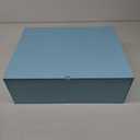 Baby Keepsake Box - Baby Memory Box - Baby Boy Girl Keepsake Box Tins Memory Box Pregnancy Baby Bubbs Storage Box Baby First Year Box Library Baby All-in-One Organizer- Blue