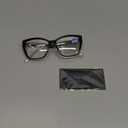 CCVOO Trendy Reading Glasses for Women, Oversized Blue Light Readers, Cheaters Eyeglasses, Stylish Square Cat Eye Glasses