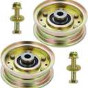 GELASKA 2 Pack 756-04224 Idler Pulley Replaces 756-0981A 756-0981 756-0981B 756 04224 75604224 for Cub Cadet LT1050 LT1042 LT1045 LT1046 LTX1040 LTX1045 LTX1046 LTX1050 L1046 LT2000 LX420 LX425 Decks