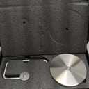 YUMORE Hand Towel Holder Stand Countertop Towel Rack Free Standing Towel Bar Hanger for Bathroom Kitchen (Brushed Nickel) (Pro Max, Silver)