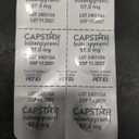 Capstar for Dogs (nitenpyram), Fast-Acting Oral Flea Treatment for Dogs Over 25+ lbs, Vet-Recommended Flea Medication Tablets Start Killing in 30 Minutes, 6 Doses, EXP: November 2027