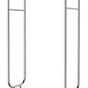 Sakugi Heavy-Duty Clothes Rack - Double-Rod Stainless Steel Garment Rack with 4-inch Lockable Wheels, Clothing Racks for Hanging Clothes in Bedroom, Laundry Room, 43.3"×16.5"×60.5", Silver