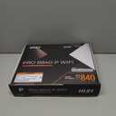 MSI PRO B840-P WiFi Motherboard, ATX - Supports AMD Ryzen 9000/8000 / 7000 Processors, AM5 - DDR5 Memory Boost (8000+ MT/s OC), PCIe 4.0 x16, M.2 Gen4, Wi-Fi 7, 2.5G LAN