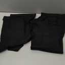 Supervitae 2 Pairs Thigh High 30-40 mmHg Compression Socks for Men & Women Extra Firm Closed Toe Thigh High Compression Socks for Swelling Edema Men and Women (XL)