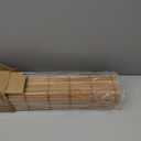 UNISHADES No Drill Cordless Bamboo Roman Shades, 29x64 in, Sand Tan | Natural material, Light Filtering, Easy Install