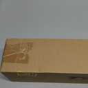 TONIAL Curtain Rod 32 to 115 Inch(2.6-9.6ft), Telescoping Splicing 3/4 Drapery Rods for Windows 83 to 110 Inch(6.9-9.1ft), Decorative Single Rod with Small Cap Finial, Silver