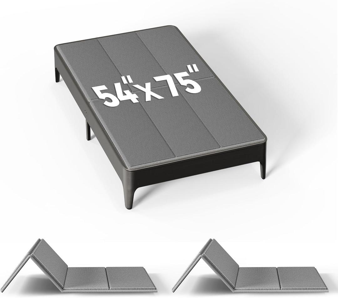 Heavy Duty Full Bunkie Board 54×75, Breathable Anti-Sag Mattress Support