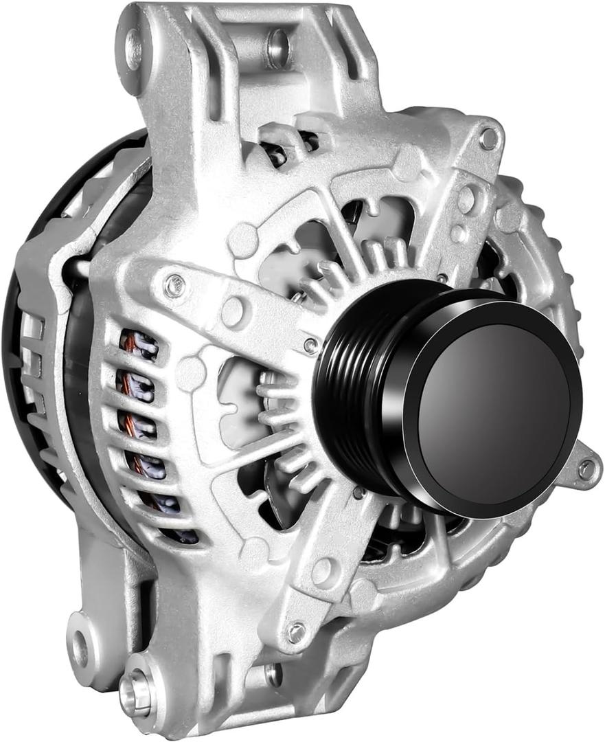 New Alternator Replacement for 2011-2020 Chrysler 300, 180A V6 3.6L, Dodge Charger Durango, Jeep Grand Cherokee, 15-21 Challenger, 13-15 Ram 1500, 4801778AF P04801778AF 56029789AA 11598N