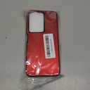 WODAF for TCL K32/K33 5G Case, with Screen Protector, Dual Layer Shockproof Protective (Red)