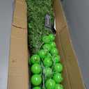 8ft Christmas Tree with Grinch Balls