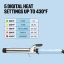 BabylissPRO Nano Titanium Professional Curling Iron with Extended/Long Barrel Perfect for Longer Hair