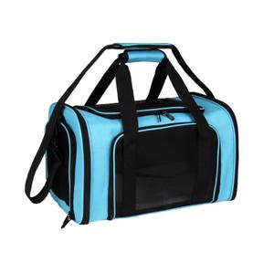 Top tasta Dog Cat Carrier Pet Carriers for Small Medium Large Cats Dogs Carrier Soft Sided Small Puppy Dog Carrier Portable Foldable Airline Approved Dog Cat Travel Carrier Blue Large (20.0"L x 13.0"W x 13.0"H)