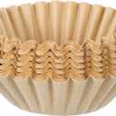 Extra Large Coffee Filters 12, 13, 14, 15, 16 Cup Basket for Commercial, Domestic Coffee Maker Extra High Extra Wide, Anti ground, Flattened Diameter 9.75" (200)