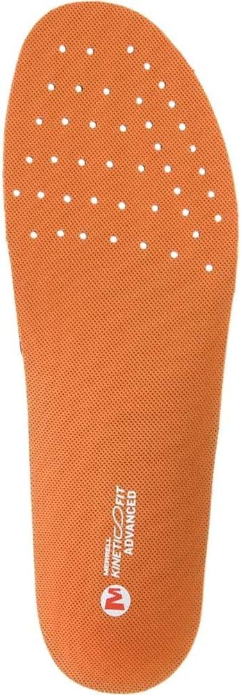 Merrell Kinetic Fit Advanced/ Mesh Men’s Medium Foot Bed Insoles Original with Zonal Arch and Heel Support - with Packaging Orange - Mens 9