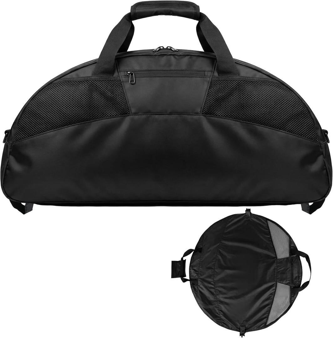 Portable Wader Bag with Vented Mesh Changing Pad Wading Storage Duffle Waders and Boots for Fly Fishing, Hunting, Camping Keep Boots & Waders Dry