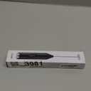 Bonsenkitchen Powerful Milk Frother for Coffee, Fast Handheld Drink Mixer with Stainless Steel Whisk, Battery Operated Hand Frother Stirrer Wand-Black