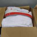 100% Ringspun Cotton Bath Towel 27×55 in 4Pack, White