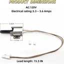 UPGRADE 316489403 Gas Range Lower Bake Igniter,Replacement for Frigidaire, Replacement for Crosley,Kenmore Oven Igniter ，Replacement part numbers: 5304508786 7316489403 AP4433236 PS2364063.