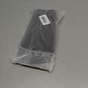 Whiteleopard Men's Winter Gloves Warm Lining Elastic Cuff - Knit Stretchy Cold Weather Warm Knit Thick Gloves Mittens (Black)