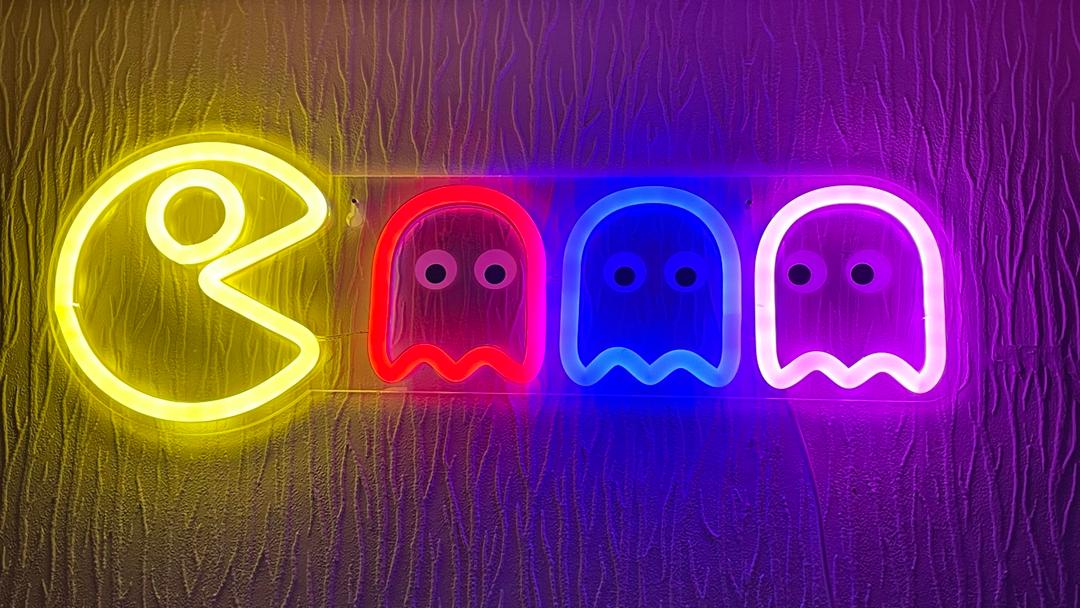 Arcade Game Neon Sign