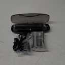 Aquasonic Black Series Ultra Whitening Toothbrush  ADA Accepted Electric Toothbrush- 8 Brush Heads & Travel Case  40,000 VPM Electric Motor & Wireless Charging - 4 Modes w Smart Timer