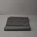 COSY HOMEER Soft Kitchen Floor Mats for in Front of Sink Super Absorbent Kitchen Rugs 20"x59" Non-Skid Standing Mat Washable,Polyester,Dark Grey