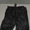 SANTINY Women's 25.5''/27'' Faux Leather Leggings Pants Stretch High Waisted Tights for Women (Black25.5, M)