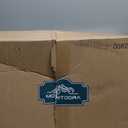 MoKitDora Sportster Crash Bar Highway Rail Mustache Engine Guard 1.25" Fat for Harley 2004-later XL and 2008-2013 XR Models, Matte Black