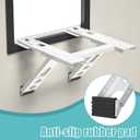 Air Conditioner Support Bracket, Adjustable Window Air Conditioner Bracket, No Drilling Heavy Duty AC Brackets for Windows