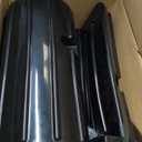 OCEANBROAD Dock Corner Bumpers, Heavy-Duty Marine Guard for Dock Corner & Edge Protection, UV-Resistant PVC with Stainless Steel Hardware, Vertical Installation for Straight Corners (Black)