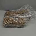 75 Pcs Christmas Glitter Branches 3 Styles Artificial Christmas Picks Berries Stems Pine Needles Floral Twig Spray for Xmas Tree Ornaments DIY Wreath Garland(Champagne Gold)