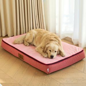 Orthopedic Memory Foam XXL Dog Bed - 6" Thick Beds for Extra Large Sized Dog - Waterproof Removable Washable Cover & Wrap-Around Zipper - Ultimate Comfort & Easy Maintenance