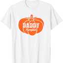 Daddy Pumpkin Matching Family Halloween Thanksgiving Group T-Shirt, Size: L