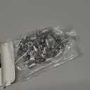 60Pcs Rivet Nut M6 Stainless Steel 304 Flat Head Rivnut Threaded Insert Nutsert Rivet Nut, Knurled Body (Metric M6-Small Pack, Silver)