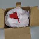 bella Electric Can Opener and Knife Sharpener, Removable Cutting Lever, Cord Storage, Stainless Steel Blade, Red