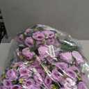 NUPTIO Artificial Flower Centrepieces for Tables - 6 Pcs Lilac Fake Flowers Roses Balls 9.5in Diameter - Silk Faux Rose Arrangement for Wedding Party Centerpiece Table Decor