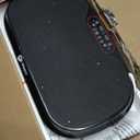 Lifepro Waver Mini Vibration Plate for Lymphatic Drainage  Whole Body Vibrating Platform Exercise Machine for Muscle Toning & Recovery with Remote & Resistance Bands, Max Load 260 lb (Black)