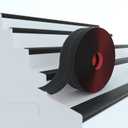 10Ft Stair Nosing Stair Edge Trim, Stair Nose, Non-Slip Self Adhesive Stair Edge Protector Suitable for Indoor/Outdoor Stairs (Black)