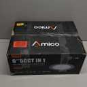 Amico 24 Pack 6 Inch 5CCT LED Recessed Ceiling Light with Night Light, 2700K/3000K/3500K/4000K/5000K Selectable Ultra-Thin Recessed Lighting, 12W=110W, 1100LM, Dimmable Canless Wafer Downlight ETL&FCC