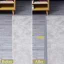 9.8ft Peel and Stick Floor Transition Strip, Carpet to Tile Transition Edging Trim Suitable for Doorways Threshold (Cover Height Within 5mm) (Gray)