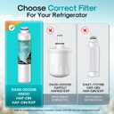ICEPURE PRO DA29-00020B NSF401&473&53 Samsung Refrigerator Water Filter, Replacement for DA29-00020B-1, DA29-00020A/B, HAF-CIN/EXP, RF25HMEDBSR, RF28HMEDBSR, RS25J500DSR, More Models, 1PACK