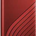 Western Digital 2TB My Passport SSD Portable External Solid State Drive, Red, Sturdy and Blazing Fast, Password Protection with Hardware Encryption - WDBAGF0020BRD-WESN