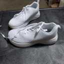 Wide Toe Box Shoes Women Sneakers Extra Wide Width Arch Support Non-Slip Tennis Athletic Ultralight Running Shoes for Women Walking Diabetic Plantar Fasciitis Footwear 6-12 (9-9.5 Wide, White)